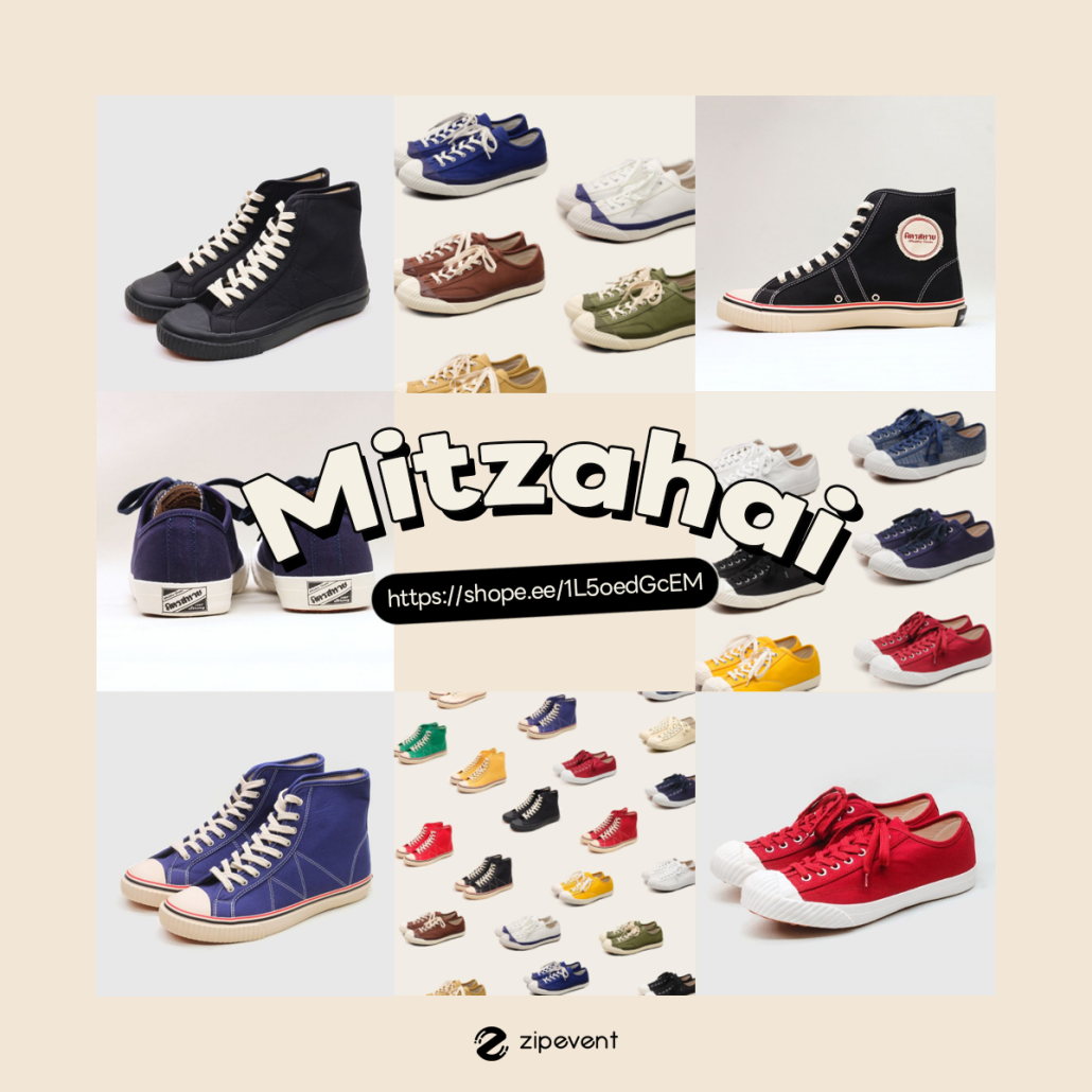 รองเท้าผ้าใบแบรนด์ไทย แบรนด์ Mitzahai