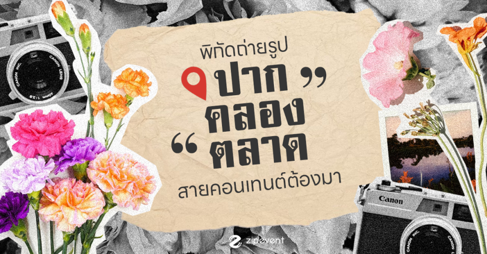 Content Creator, Featured, Zipevent, ปากคลองตลาด, แจกพิกัดถ่ายรูป