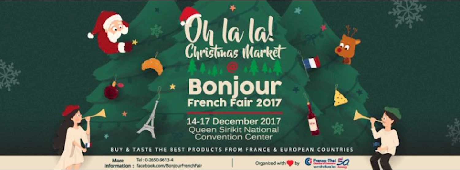 Bonjour French Fair 2017 "Oh La La! Christmas Market" Zipevent