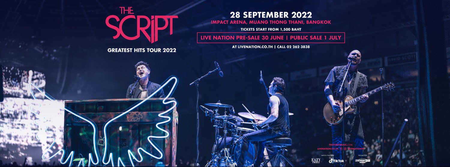 The Script Greatest Hits Tour 2022 Zipevent