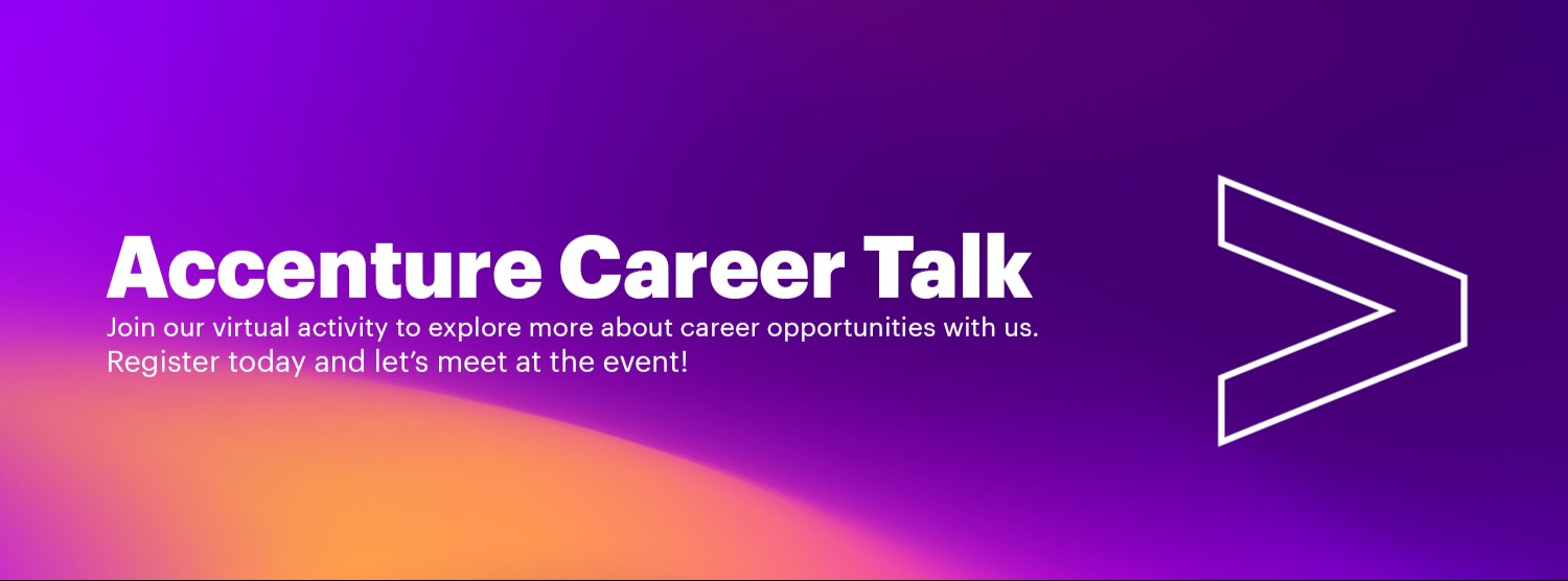 Accenture Career Talk: Road to Technology experts Zipevent