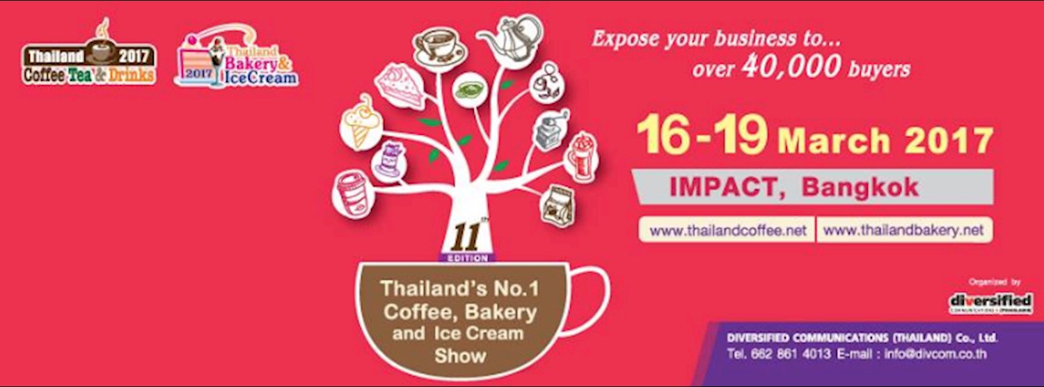 Thailand Bakery & Ice Cream 2017 Zipevent