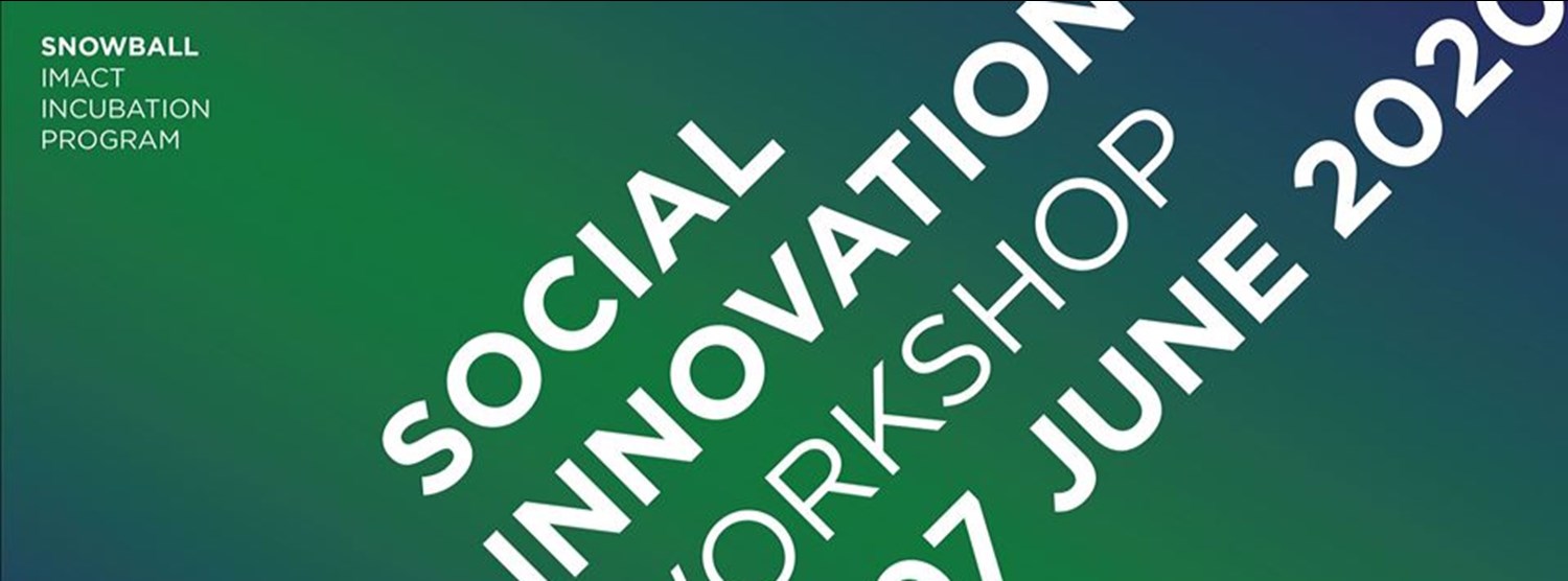 Snowball Social Innovation Workshop 2020 Zipevent