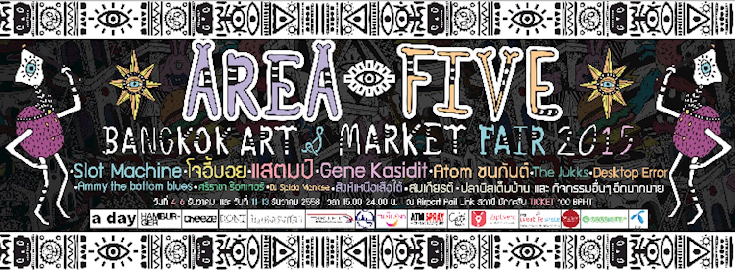 Area Five Bangkok Art & Market Fair 2015 Zipevent