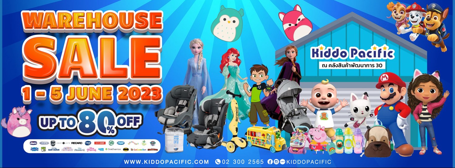 Warehouse Sale 23: Kiddo Pacific Special Price Fair Zipevent