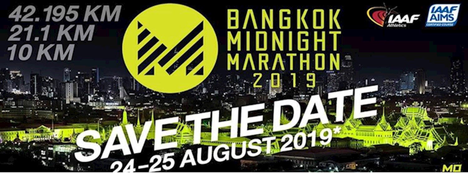 Bangkok Midnight Marathon 2019 Zipevent