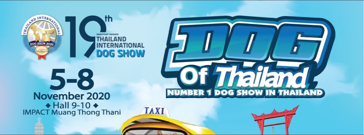 SmartHeart presents Thailand International Dog Show 2020 Zipevent