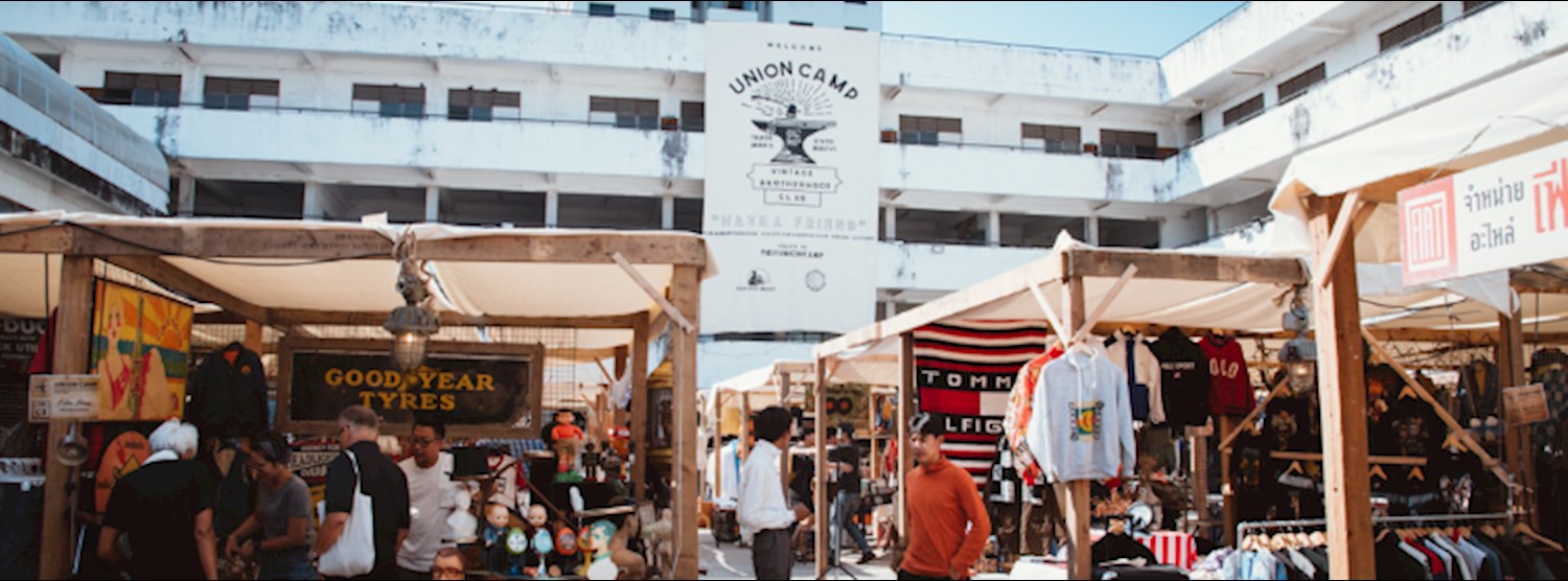 " UNION CAMP " Vintage Flea Market @ จตุจักร Zipevent