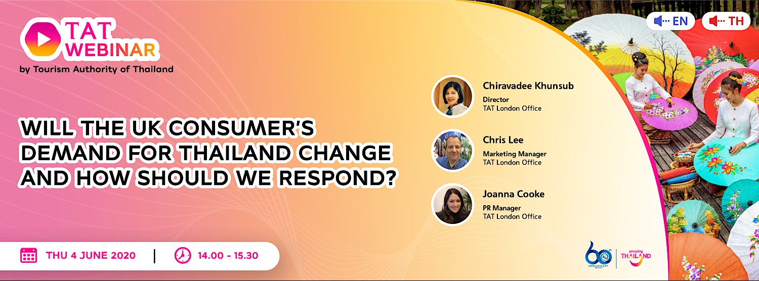 (REPLAY) Will the UK consumer’s demand for Thailand change and how should we respond? Zipevent