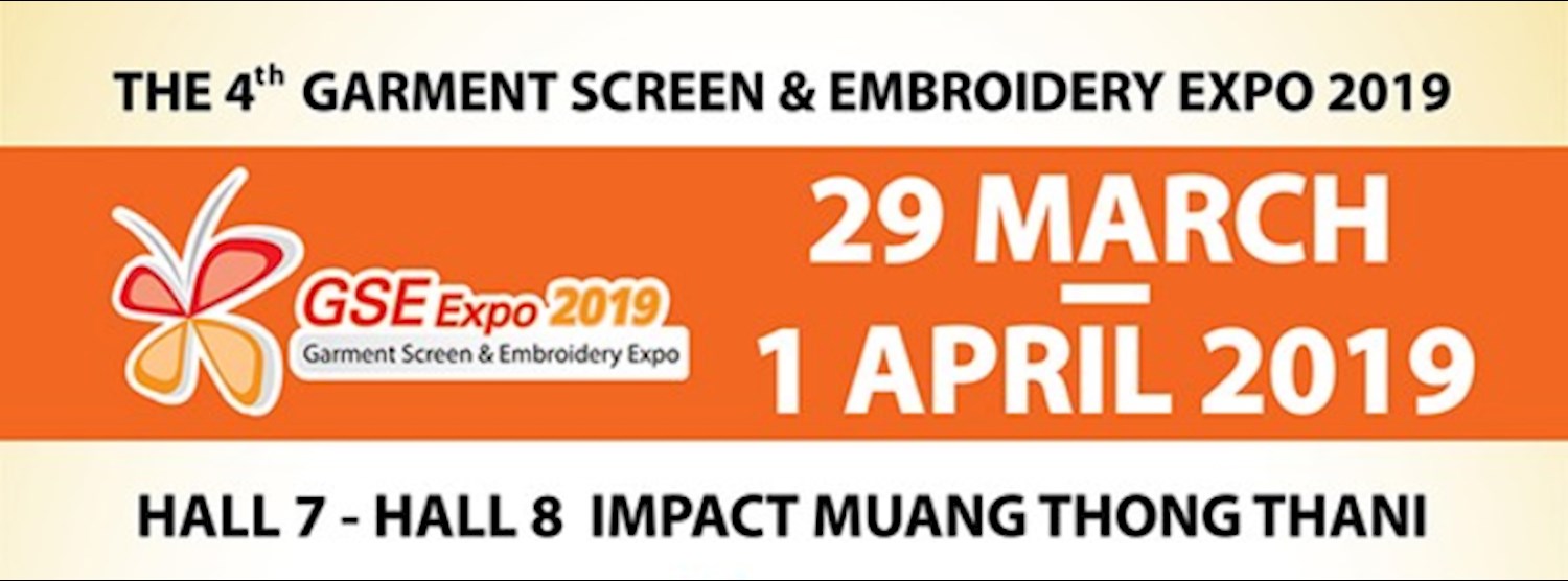 The 4th Garment & Textile Embroidery Expo 2019 Zipevent