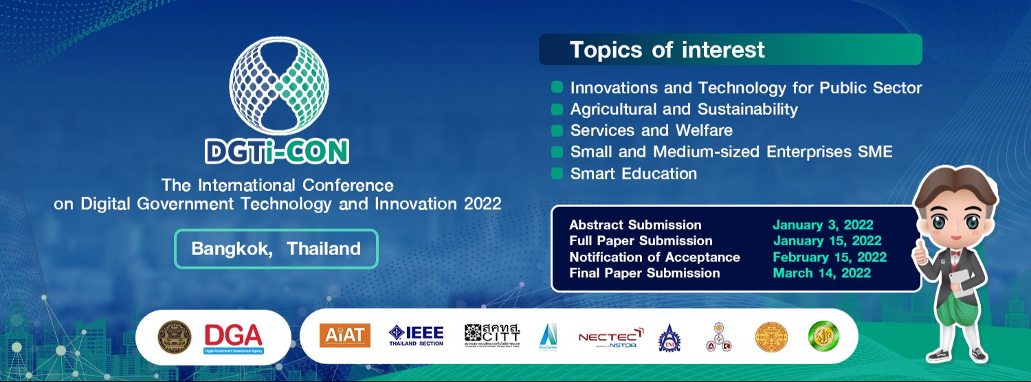 DGTi-Con (The International Conference on Digital Government Technology and Innovation 2022) DGTi-Con (The International Conference on Digital Government Technology and Innovation 2022) Zipevent