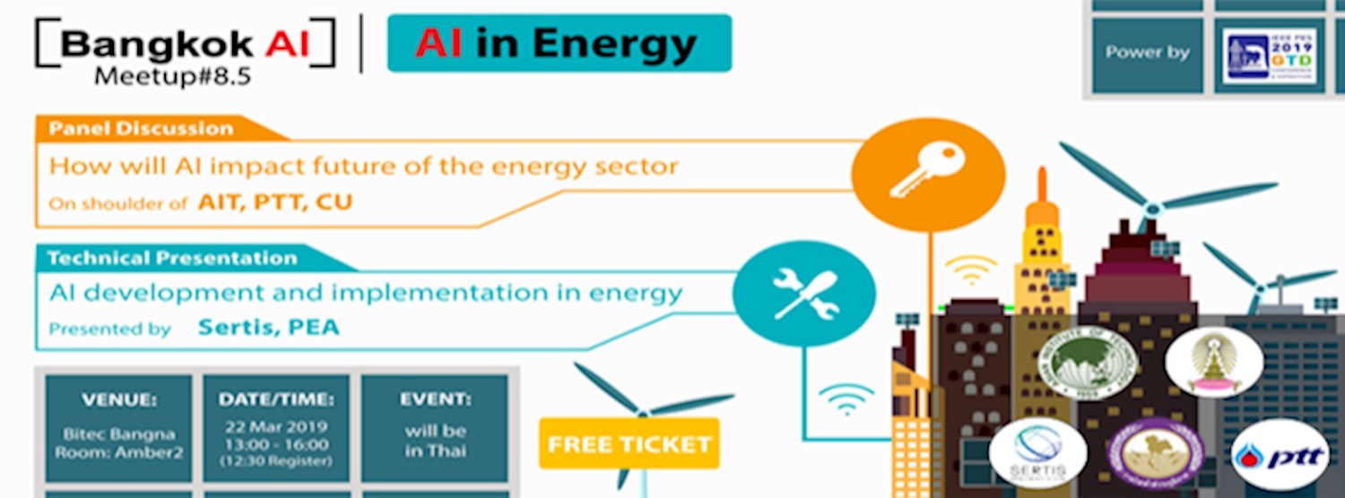 Bangkok AI Meetup#8.5 “AI in Energy” Zipevent