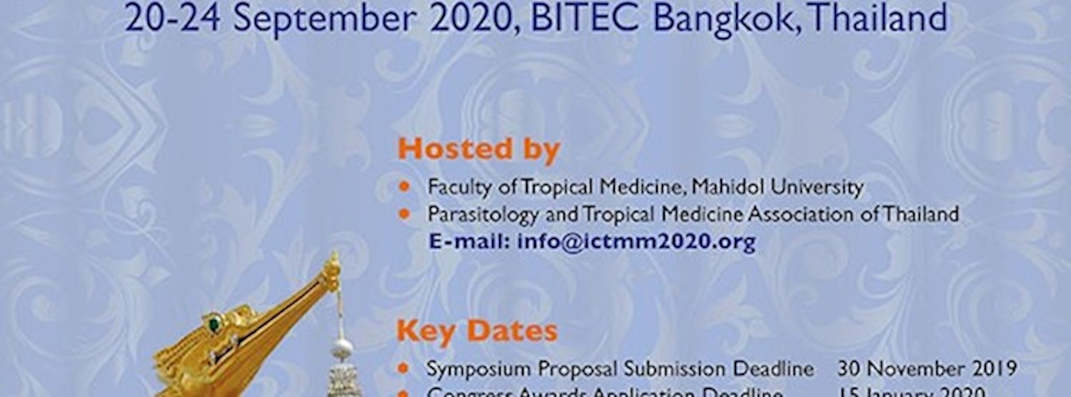 The 20th International Congress for Tropical Medicine and Malaria (ICTMM2020) Zipevent