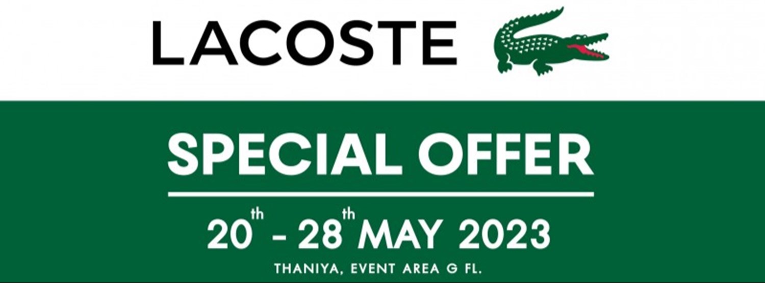 Lacoste Special Offer Zipevent