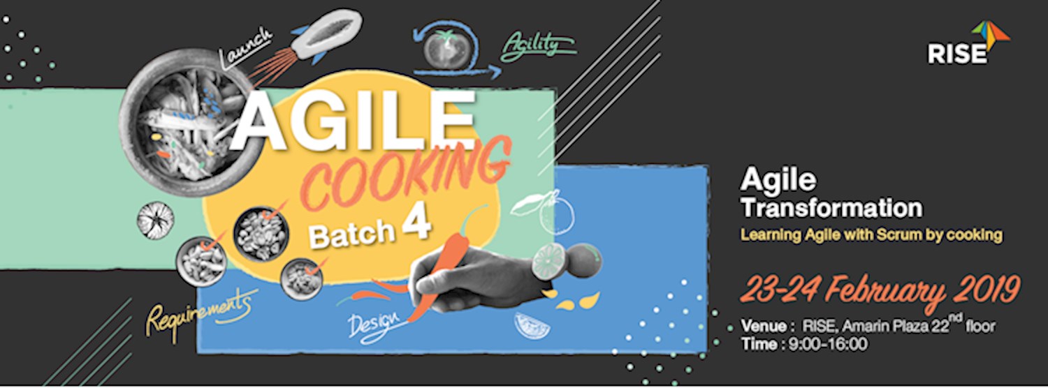 Agile Cooking Workshop Batch 4 Zipevent