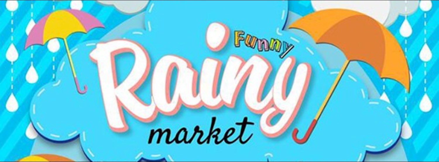Funny Rainy Market Zipevent