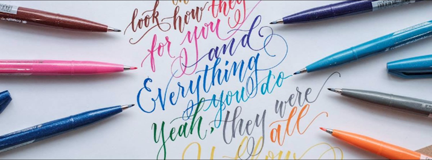 ++ Modern Brush Calligraphy ++ | Zipevent - Inspiration Everywhere