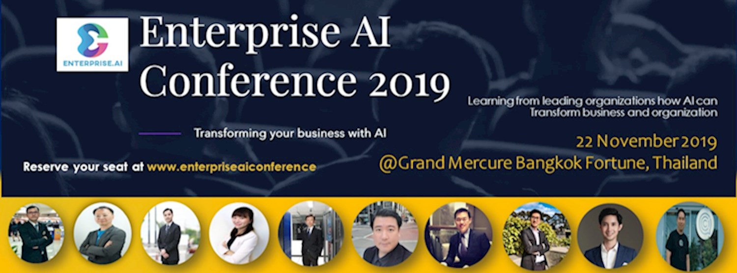 Enterprise AI Conference 2019  Zipevent