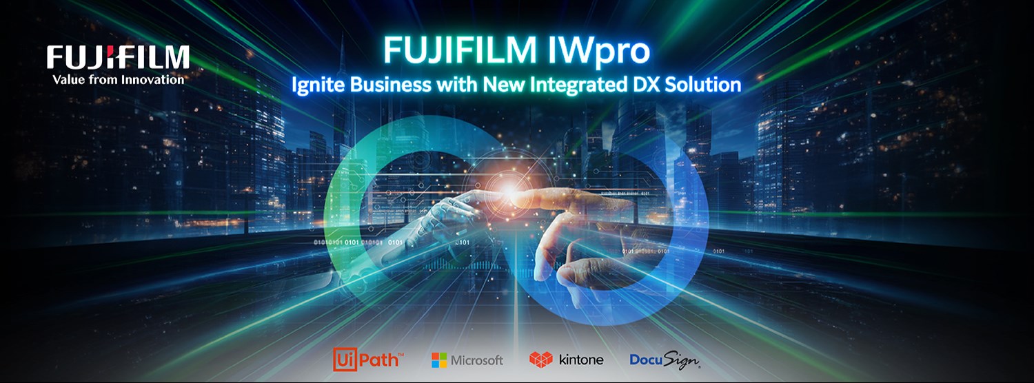  FUJIFILM IWpro Connect DX Business with Integrated Solutions Zipevent
