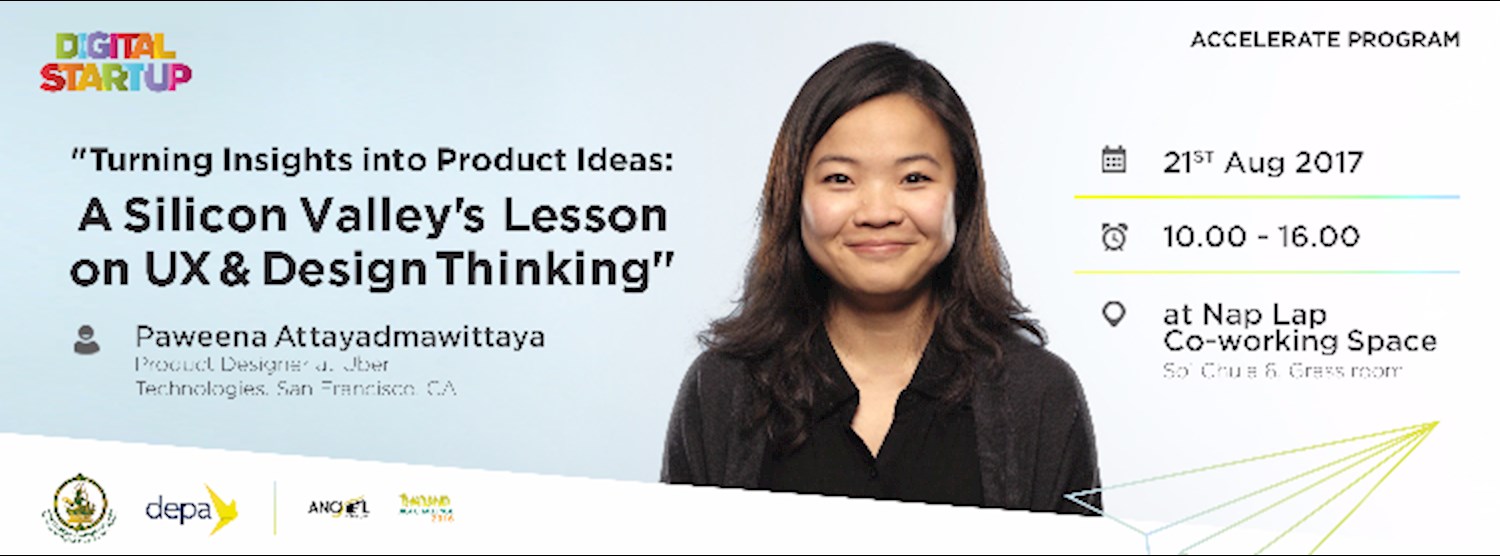 Turning Insights into Product Ideas: A Silicon Valley’s Lesson on UX & Design Thinking Zipevent