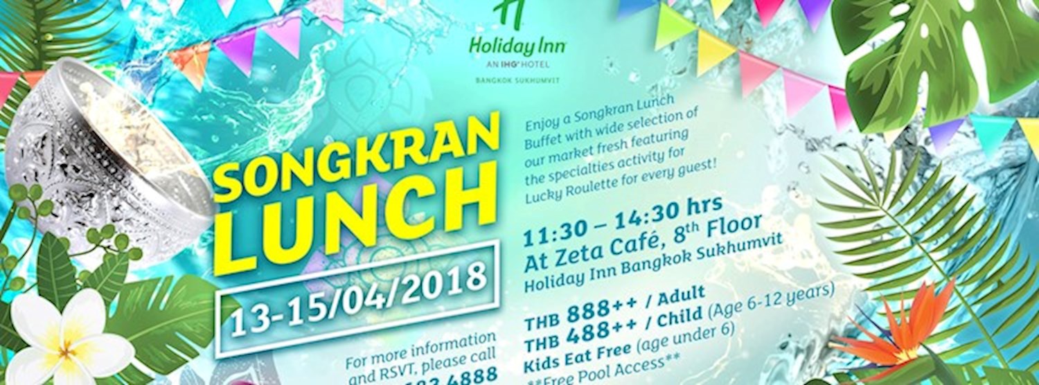 Songkran Lunch at Zeta Cafe Zipevent