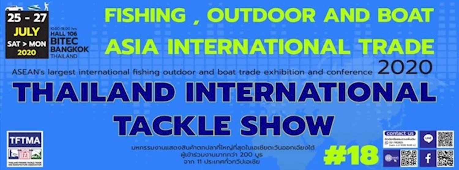 Thailand International Tackle Show 2020 Zipevent