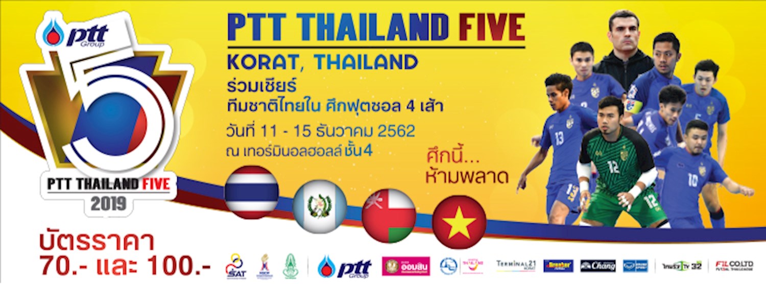 PTT Thailand Five 2019 Zipevent